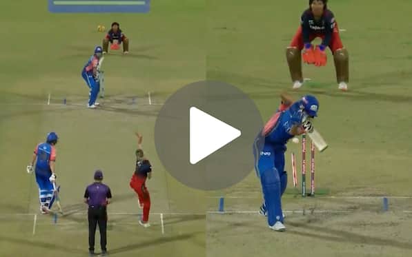 [Watch] Ellyse Perry Battles Solo For RCB As She 'Uproots' Yastika Bhatia’s Leg Stump
